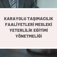 Meslek Yönetmeliği