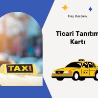 Ticari Tanıtım Kartı